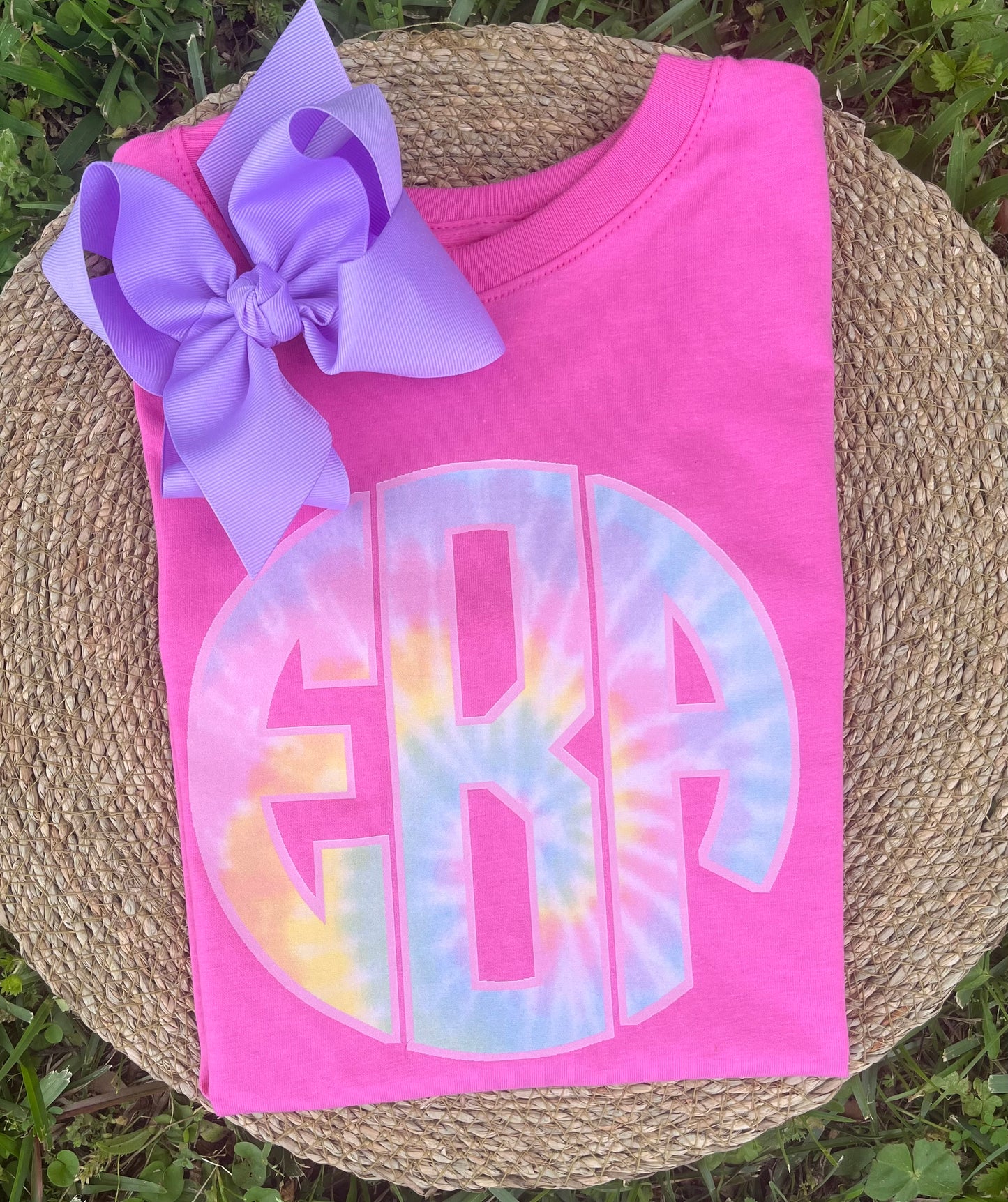 Tie Dye Monogram